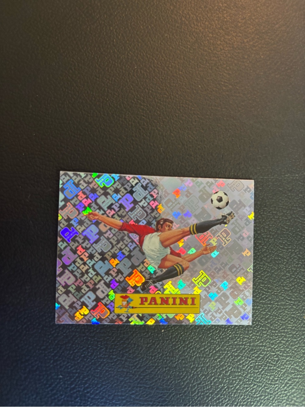 Panini Holographic Soccer Collectible - Silver ##00